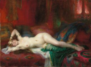 Henri Adrien Tanoux - Odalisque 1920