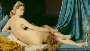 Jean Auguste Dominique Ingres - The Grande Odalisque 1814