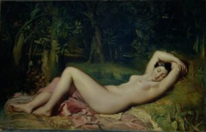 Theodore Chasseriau - Sleeping Nymph 1850